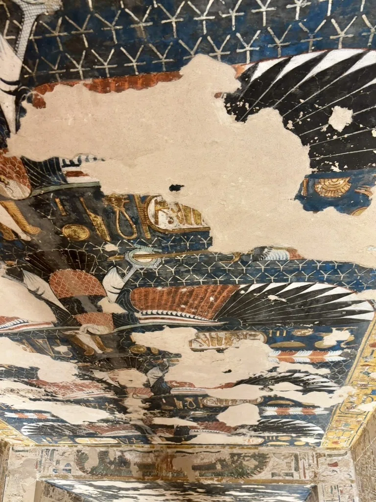 エジプト旅行記⑩王家の谷─セティ1世墓、3200年前の下絵