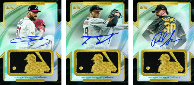 2025年版】Topps Chrome® Gold Logoman Autograph Relicカード