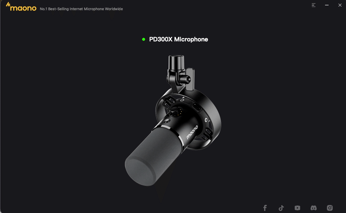 ほぼ新品☆MAONO PD300XT ダイナミックマイク 中華フラッグシップマイク！PD300XT実機レビュー｜重藤 六