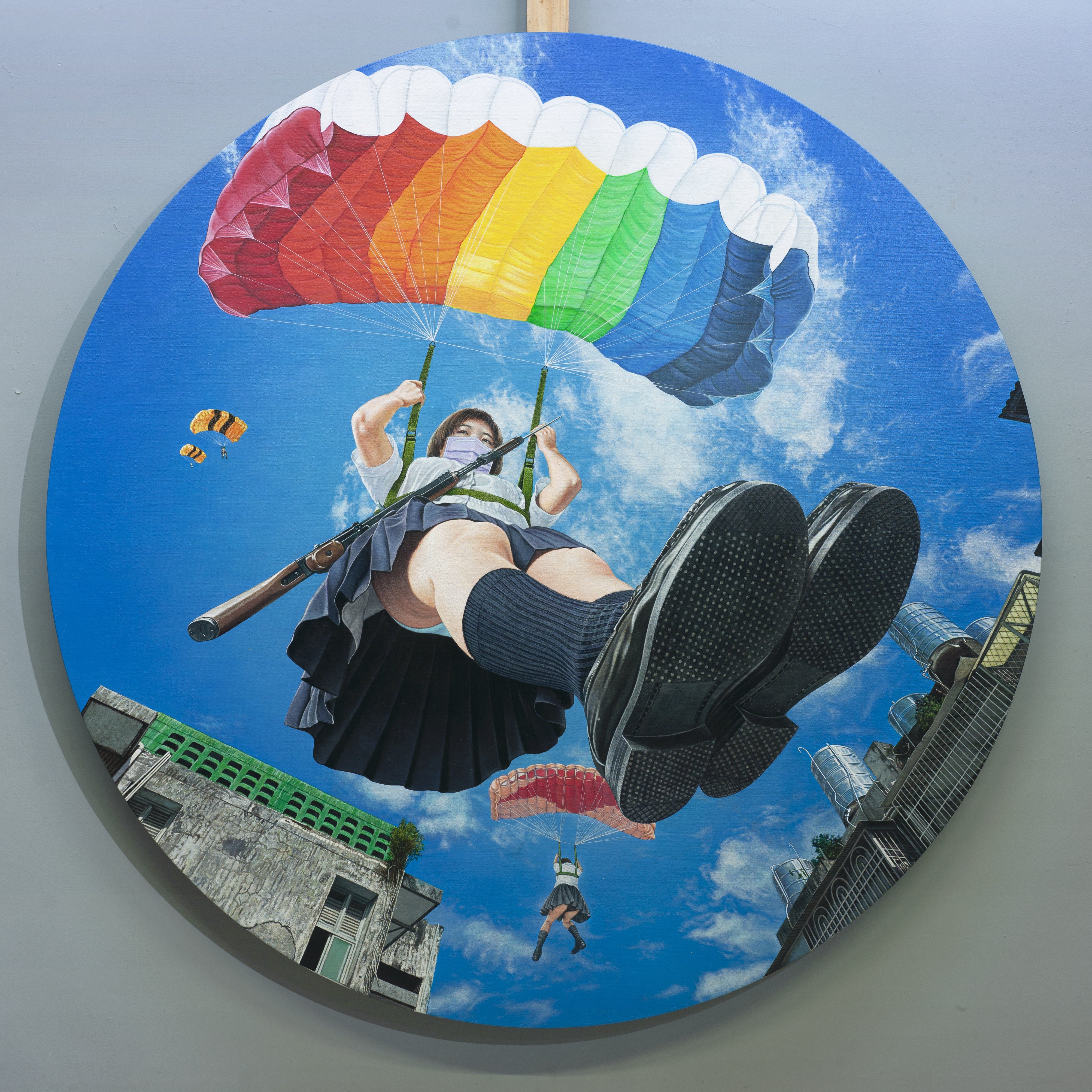 開戦84年 チェン・チンヤオ展：戦争と美術」展示のこだわり｜田川市美術館