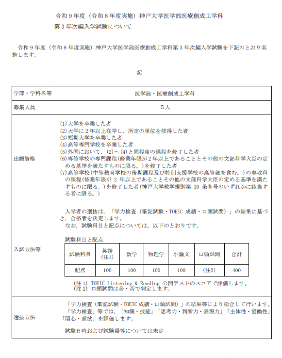 神戸医　編入(復元)5年分 2026年最新】神戸大学 編入の人気アイテム - メルカリ