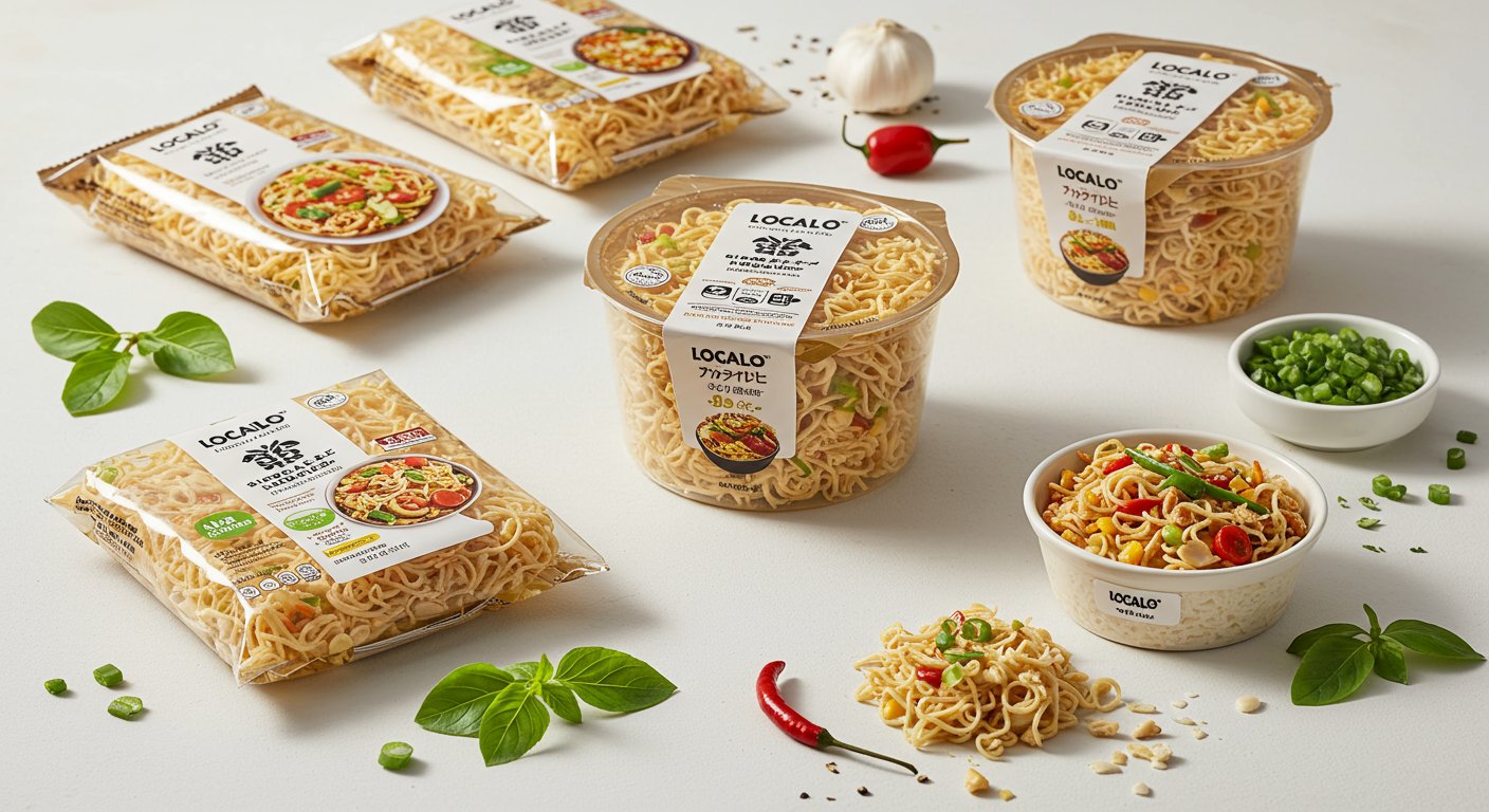 LOCALO Noodle 14食+2食セット(ソース付き) ロカロヌードル LOCALO Noodle 14食+2食セット(ソース付き) ロカロヌードル