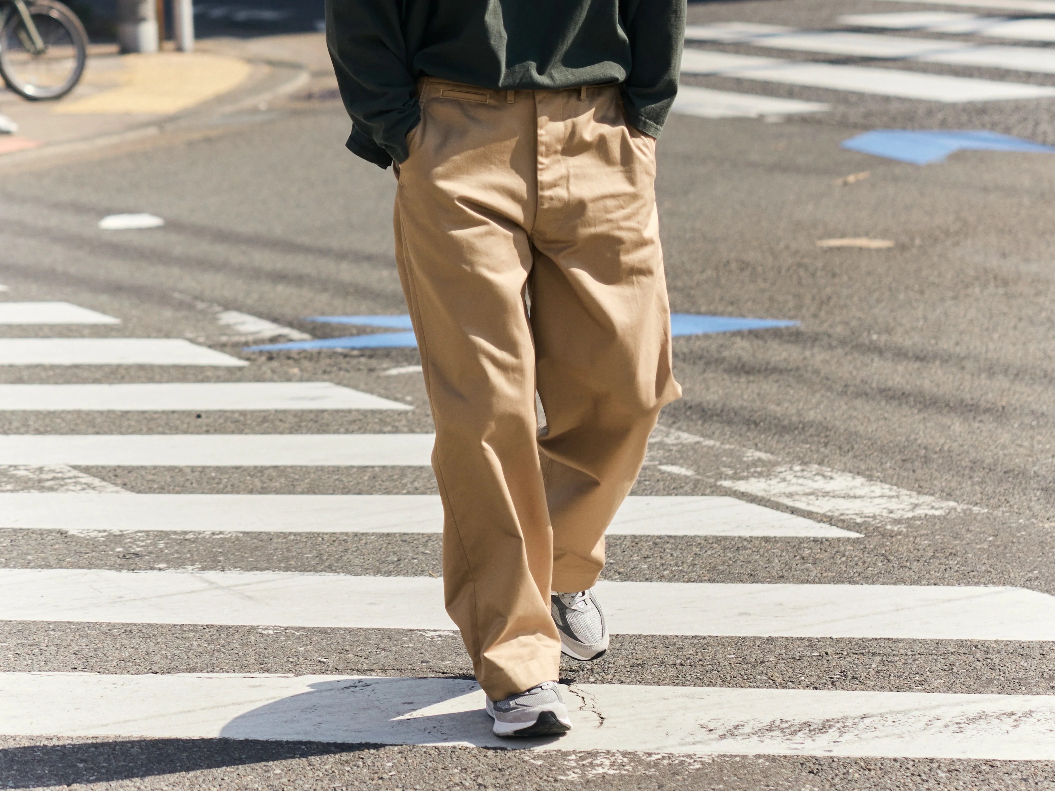CIOTA 43khaki Chino Trousers｜keylimeTokyo