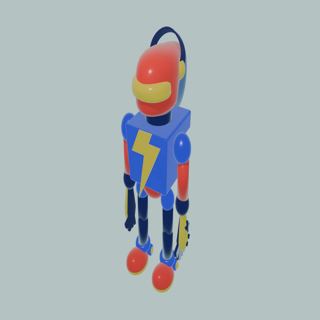 ゲームキャラクター HYT888 ChatGPTと挑戦！ゲームキャラの立体化【100日モデリング2週目】｜夜勤