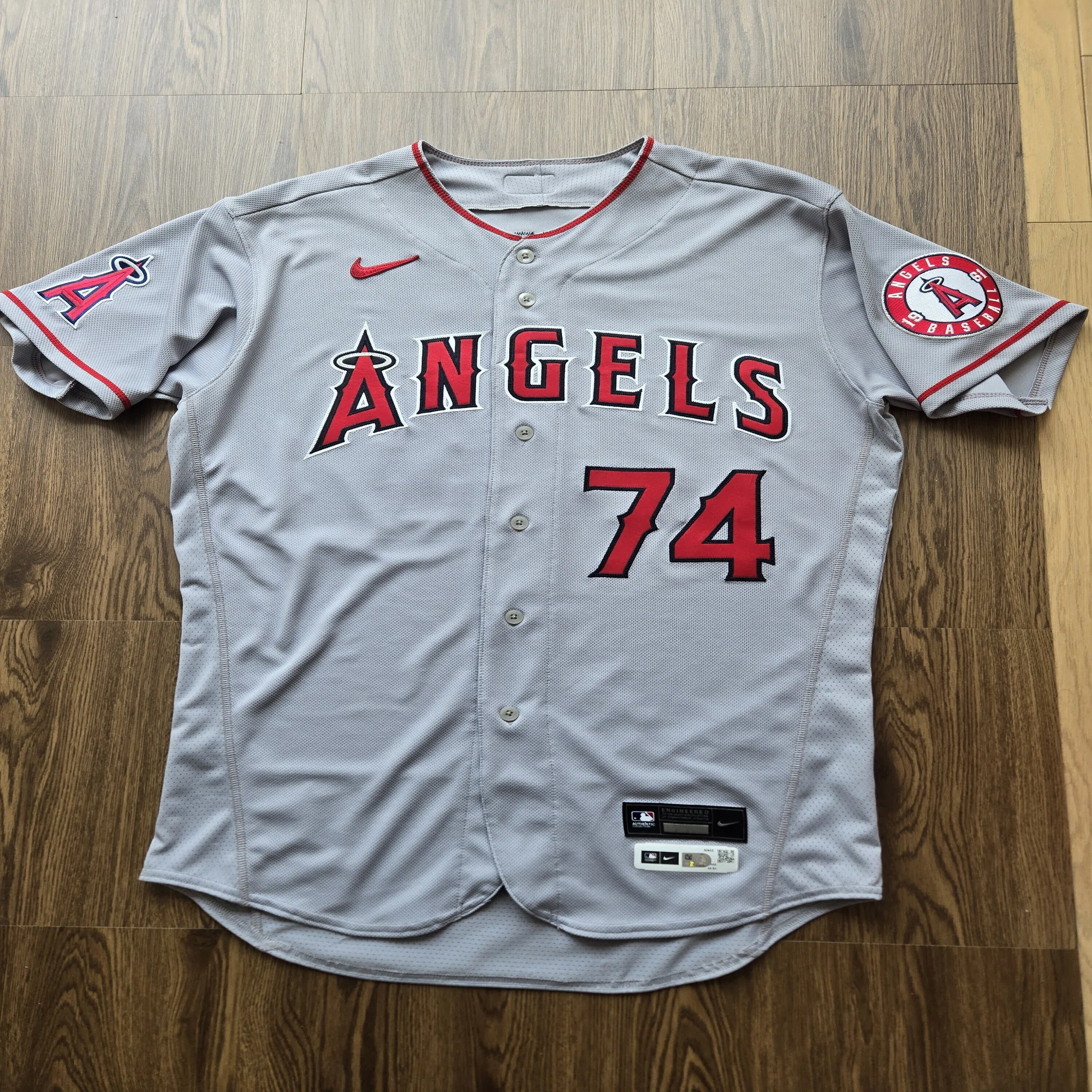ついに手に入れたMLBの実使用ユニフォーム 2022年ロサンゼルス 