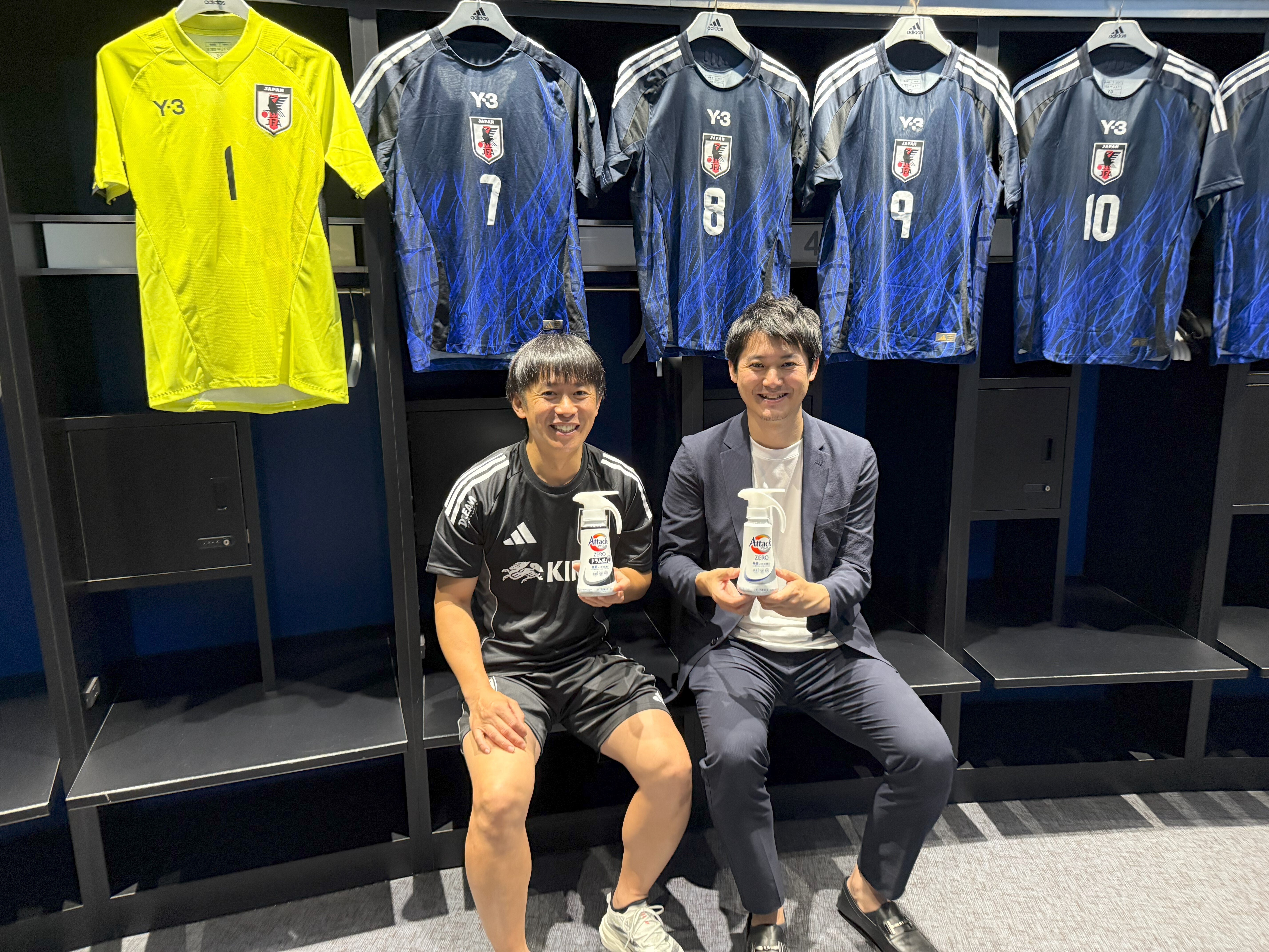 スポーツにも“まっさらな清潔”を。サッカー日本代表キットマネージャー