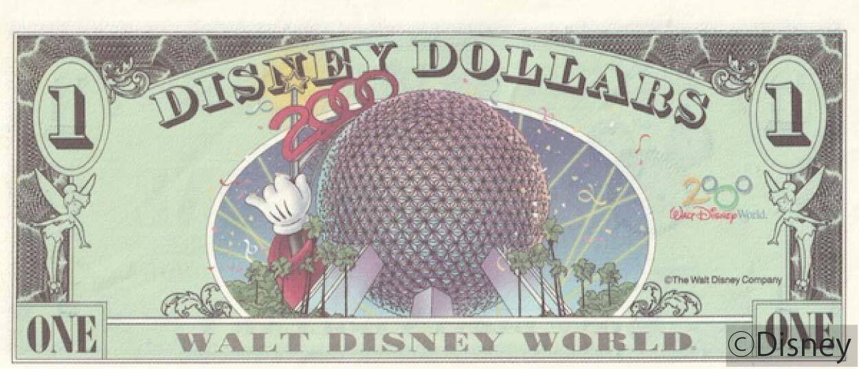 ディズニーダラー 100周年記念紙幣 3枚セット ディズニーダラー 100周年記念紙幣 3枚セット ディズニーダラー