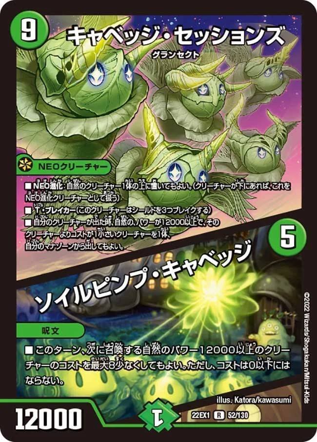 青緑キャベッジ　3重スリーブつき 青緑キャベッジ