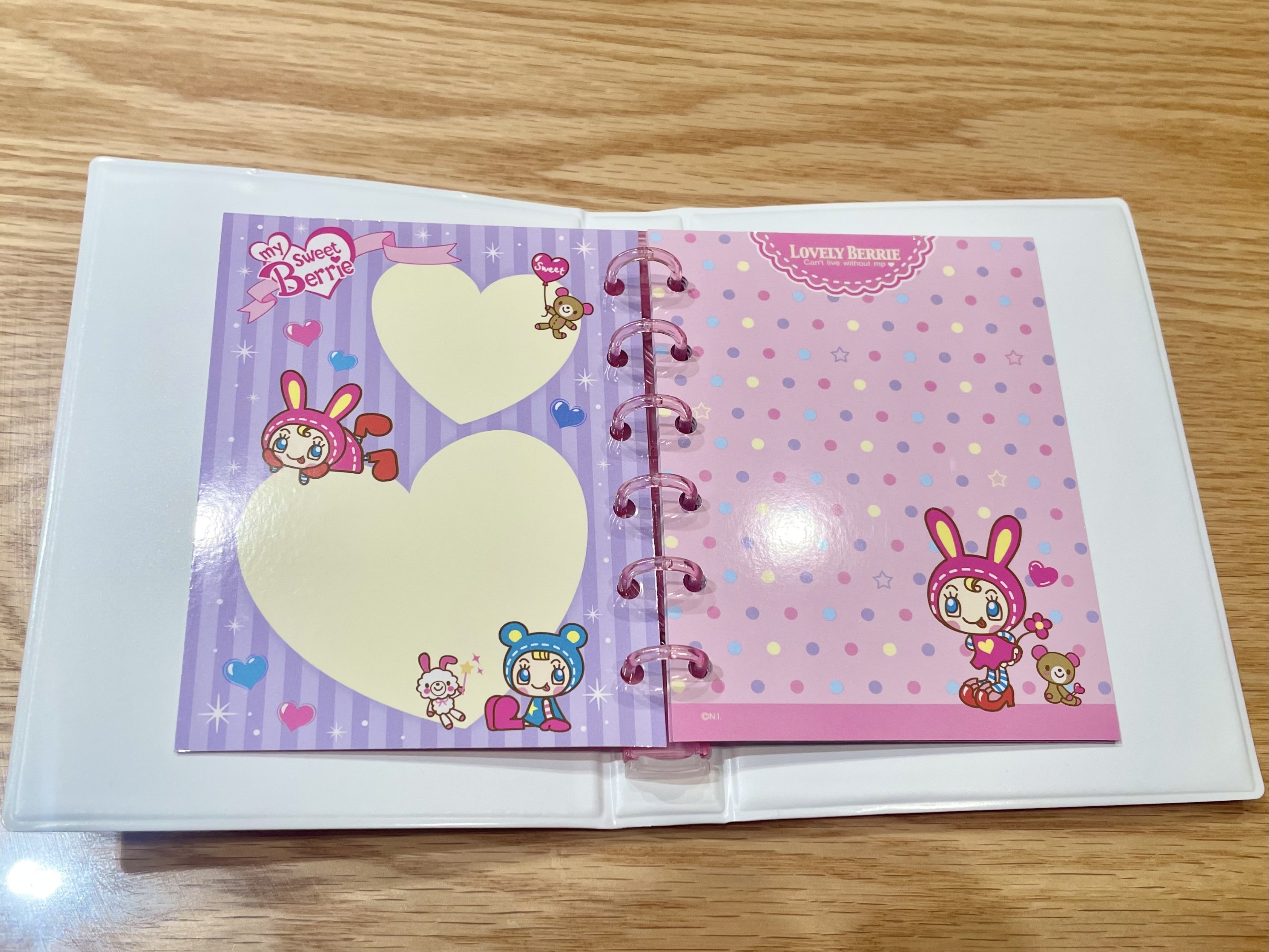 新品 メゾピアノ シール手帳 ベリエちゃん レア y2k シール帳