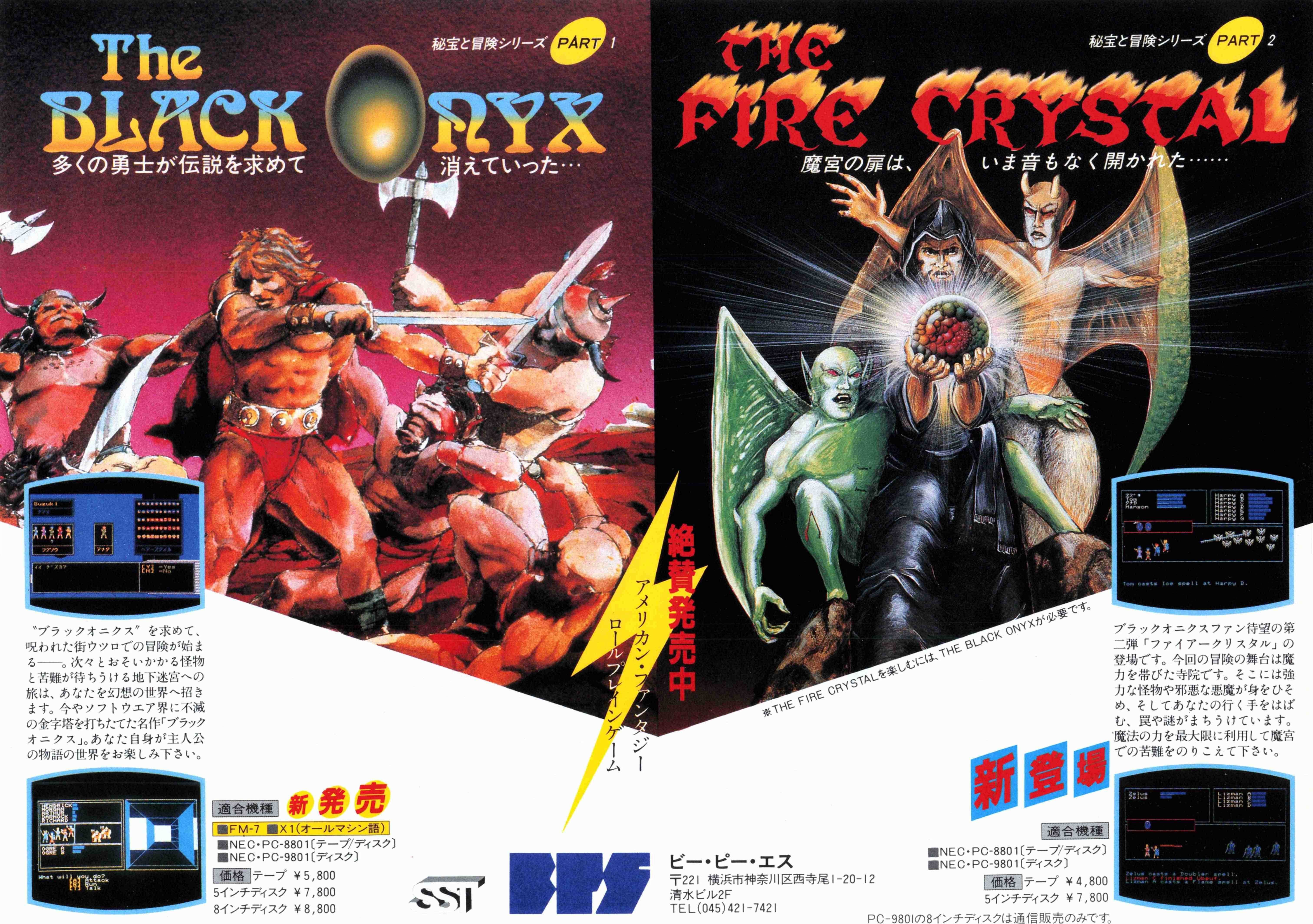 ザ・ブラックオニキス①PC少年最大の謎イロイッカイズツ