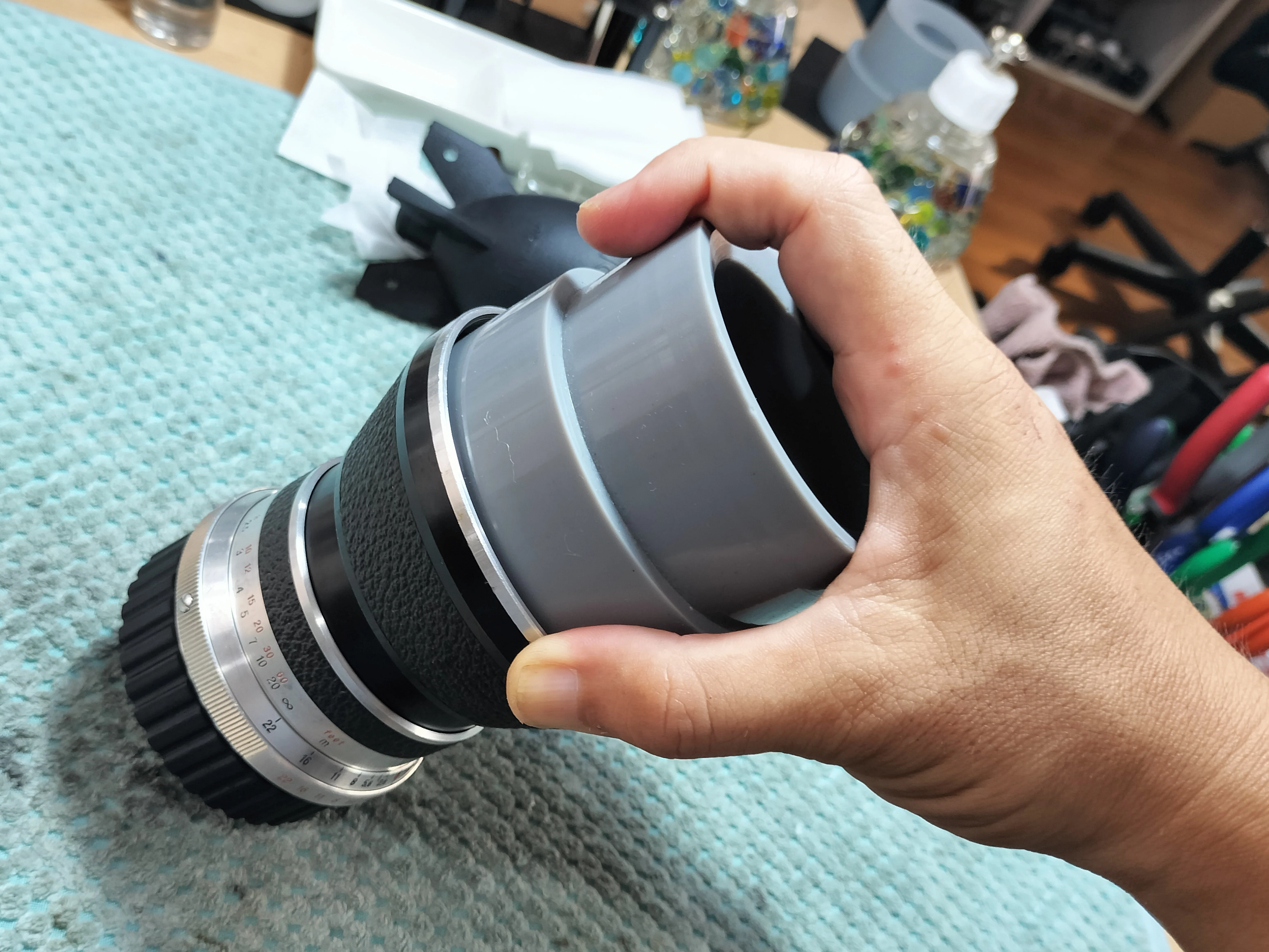 Carl Zeiss Jena Flektogon 65mm F/2.8の分解 ｜フィルムカメラ修理の