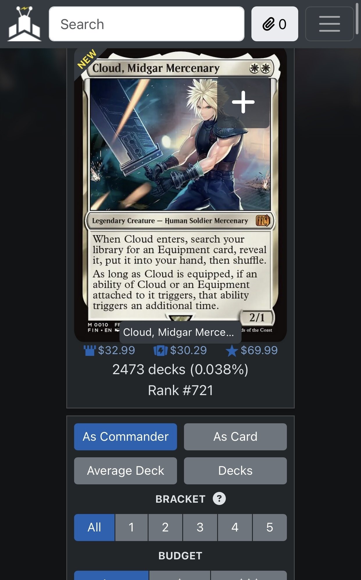 【Walnut様用】ミッドガルの傭兵、クラウド ミッドガルの傭兵、クラウド [FIN_BF] 【BIGWEB | MTG】日本最大