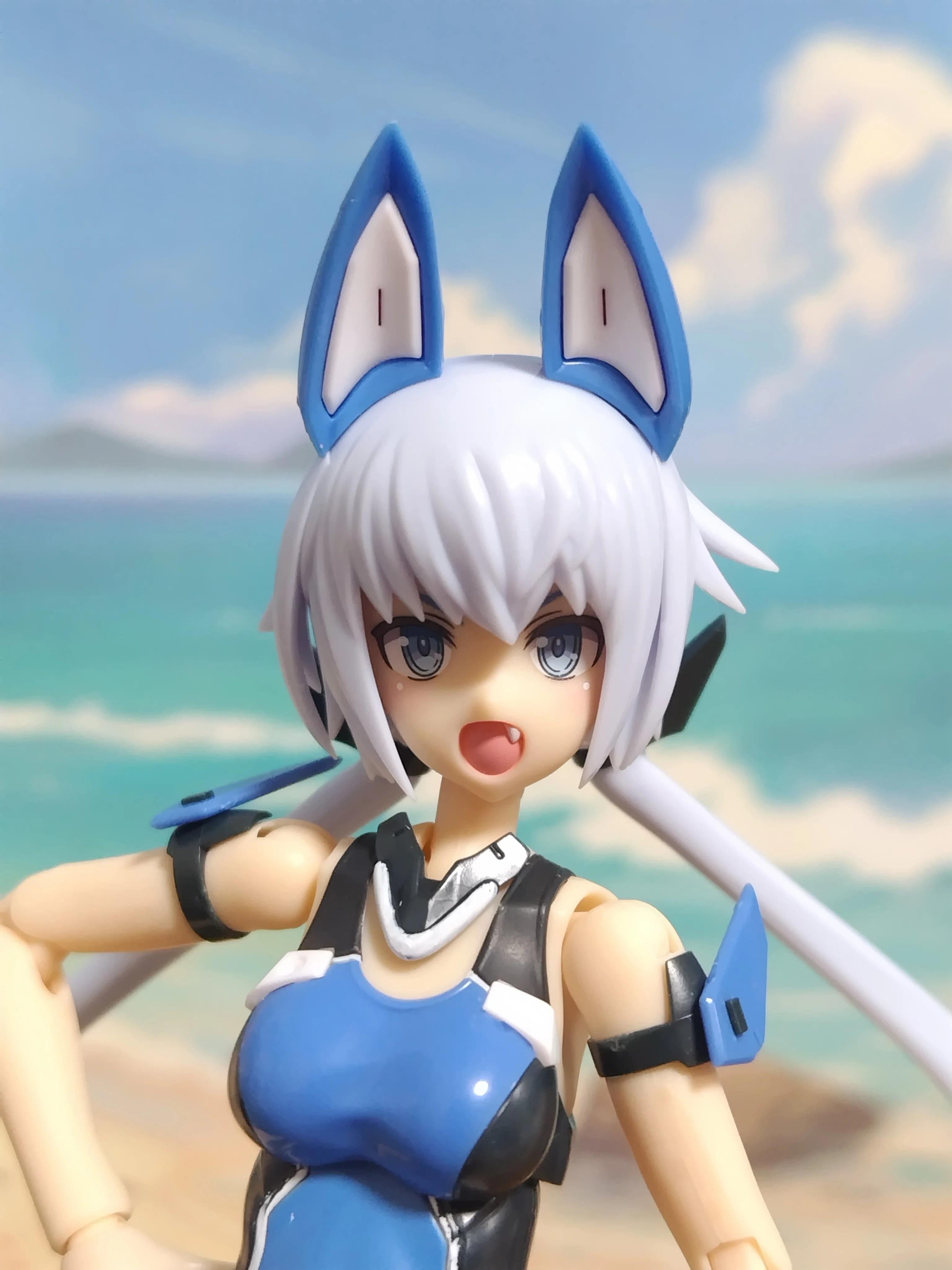 フレームアームズ・ガール スティレットSwimsuit Ver.箱絵＆軽めの