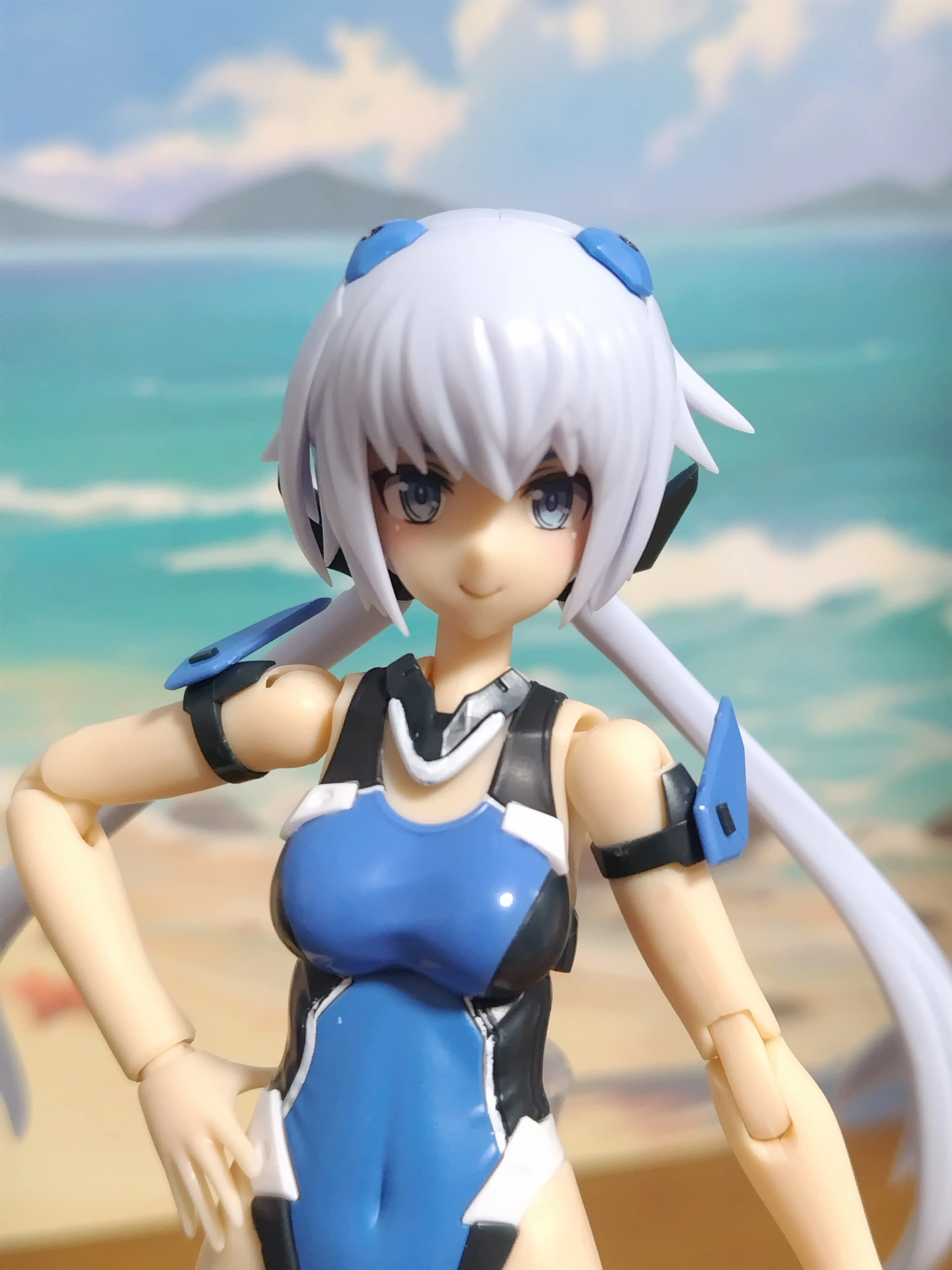 フレームアームズ・ガール スティレットSwimsuit Ver.箱絵＆軽めの