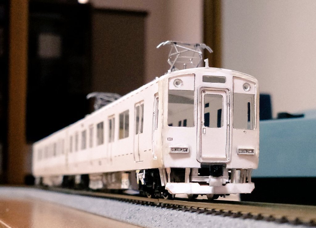 模型進捗報告【紙で作る近鉄電車Vol.1 VE51編】｜入葉テシア