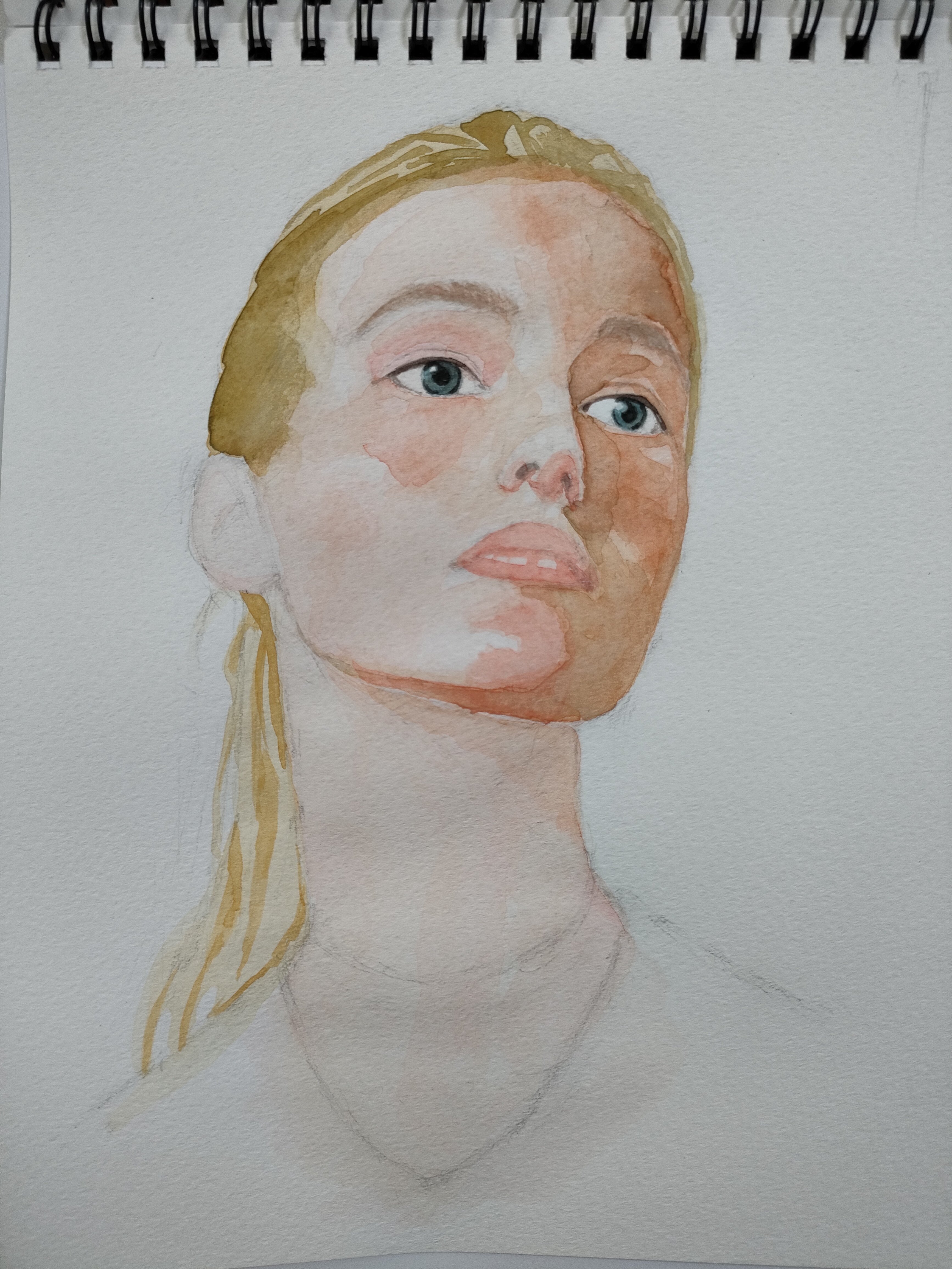 朝模写•教本の模写習慣】55日目 水彩画｜きりん