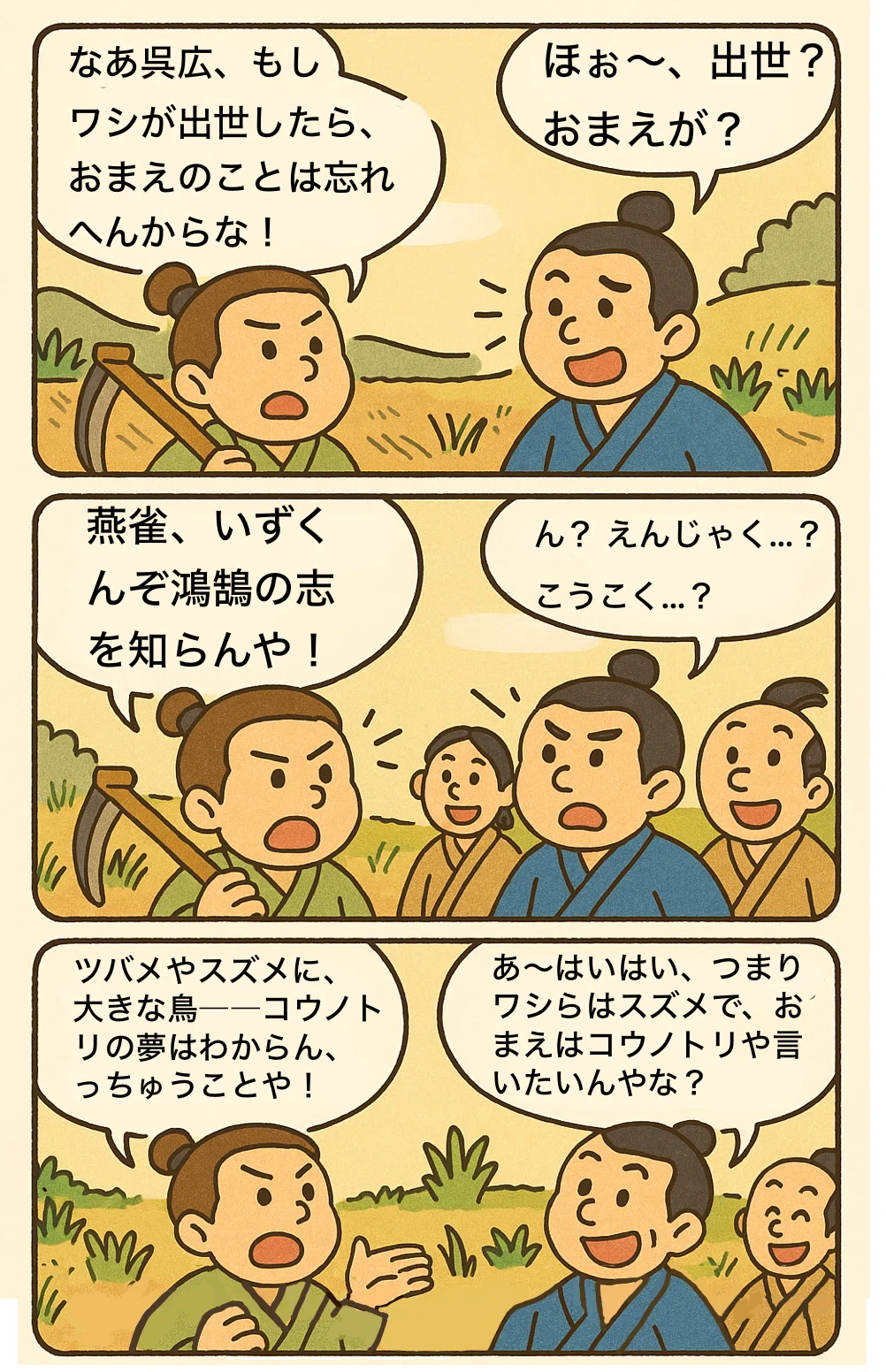 燕雀鴻鵠｜boubura