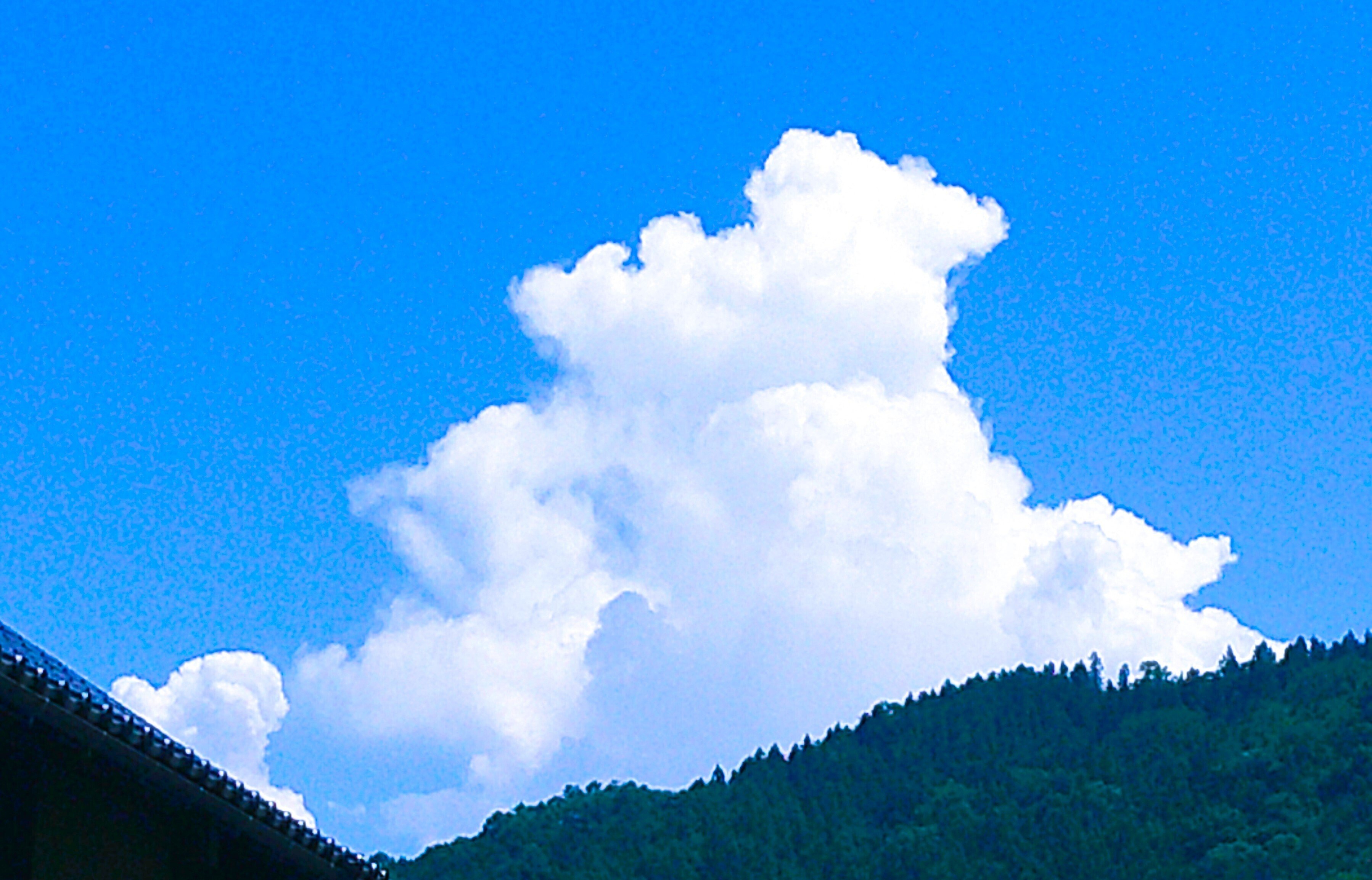 入道雲☁今日の3枚」｜山梨県の古民家和み庵