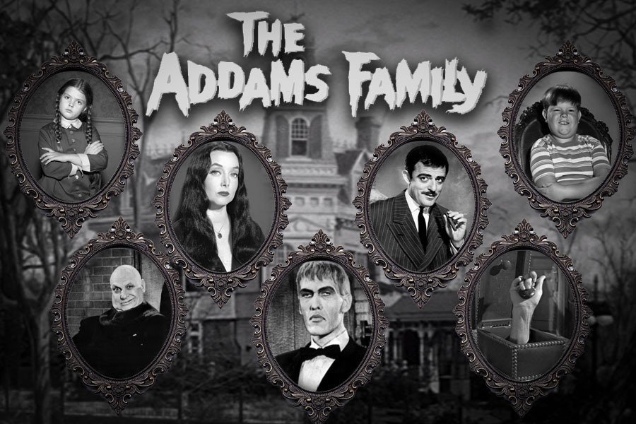 ビンテージ アダムスファミリートレーナーAddams family 90s 映画 ビンテージ アダムスファミリートレーナーAddams family 90s