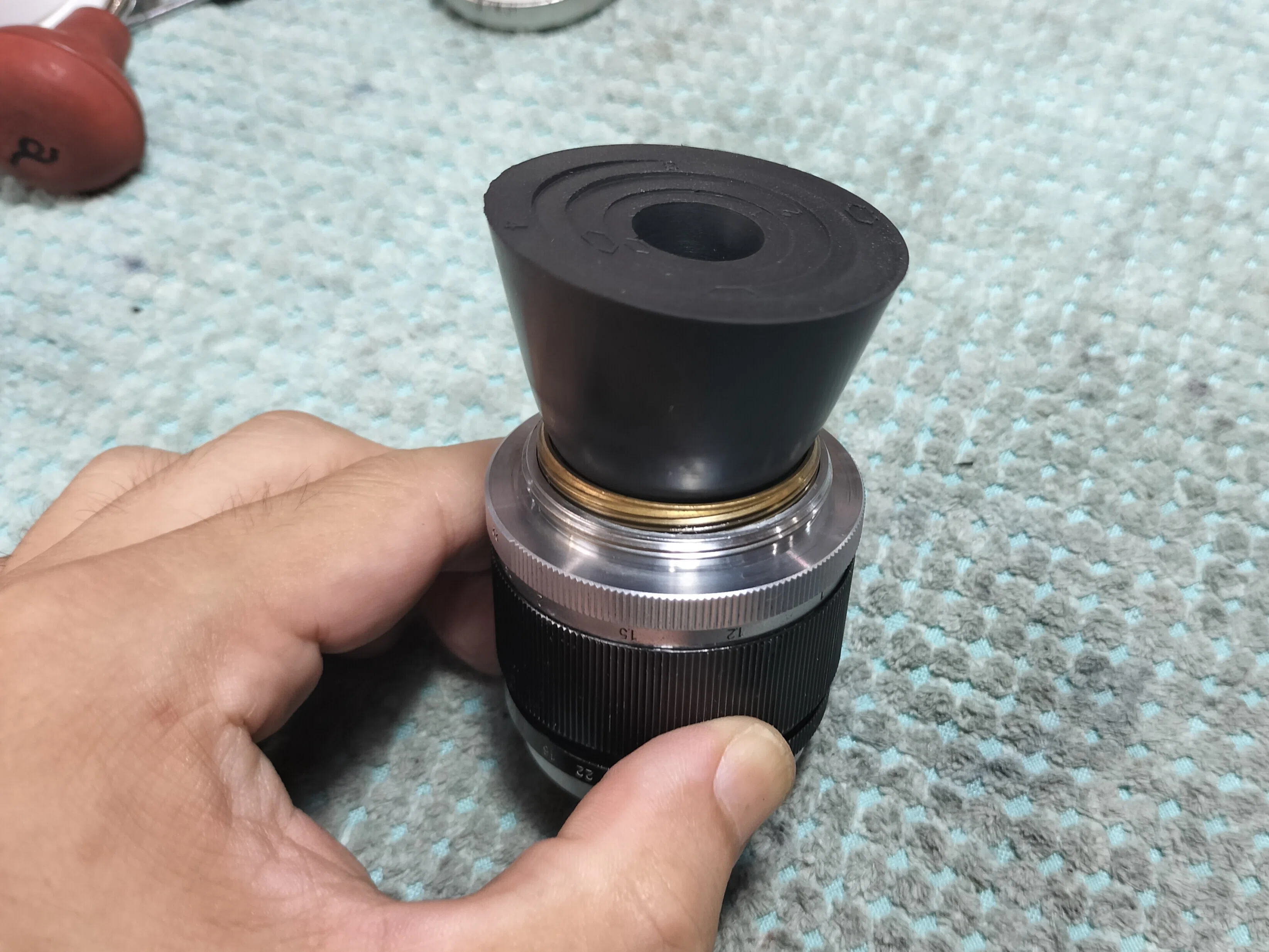 Yashica Yashikor 5cm F/2.8 L39の分解｜フィルムカメラ修理のアクアカメラ