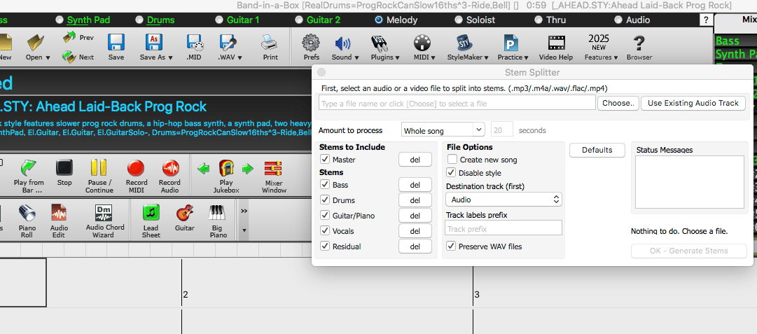 BAND IN A BOX 2025 for MacOSX｜シーラ