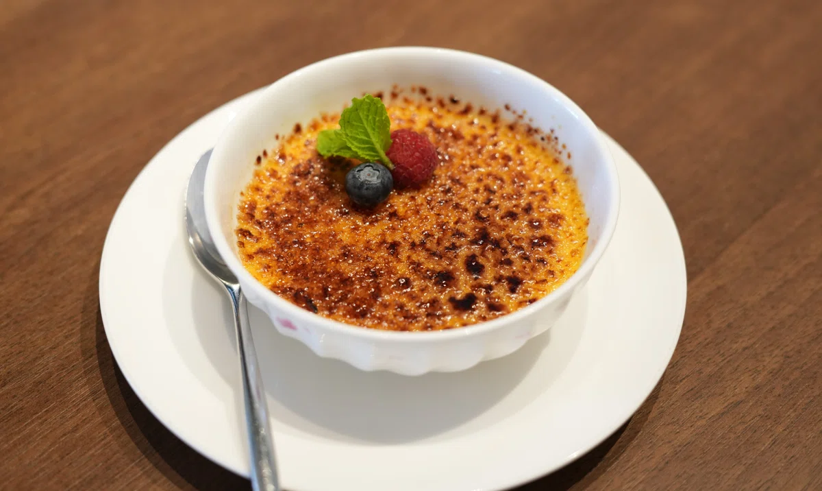 軽井沢プリンスホテル クリームブリュレ