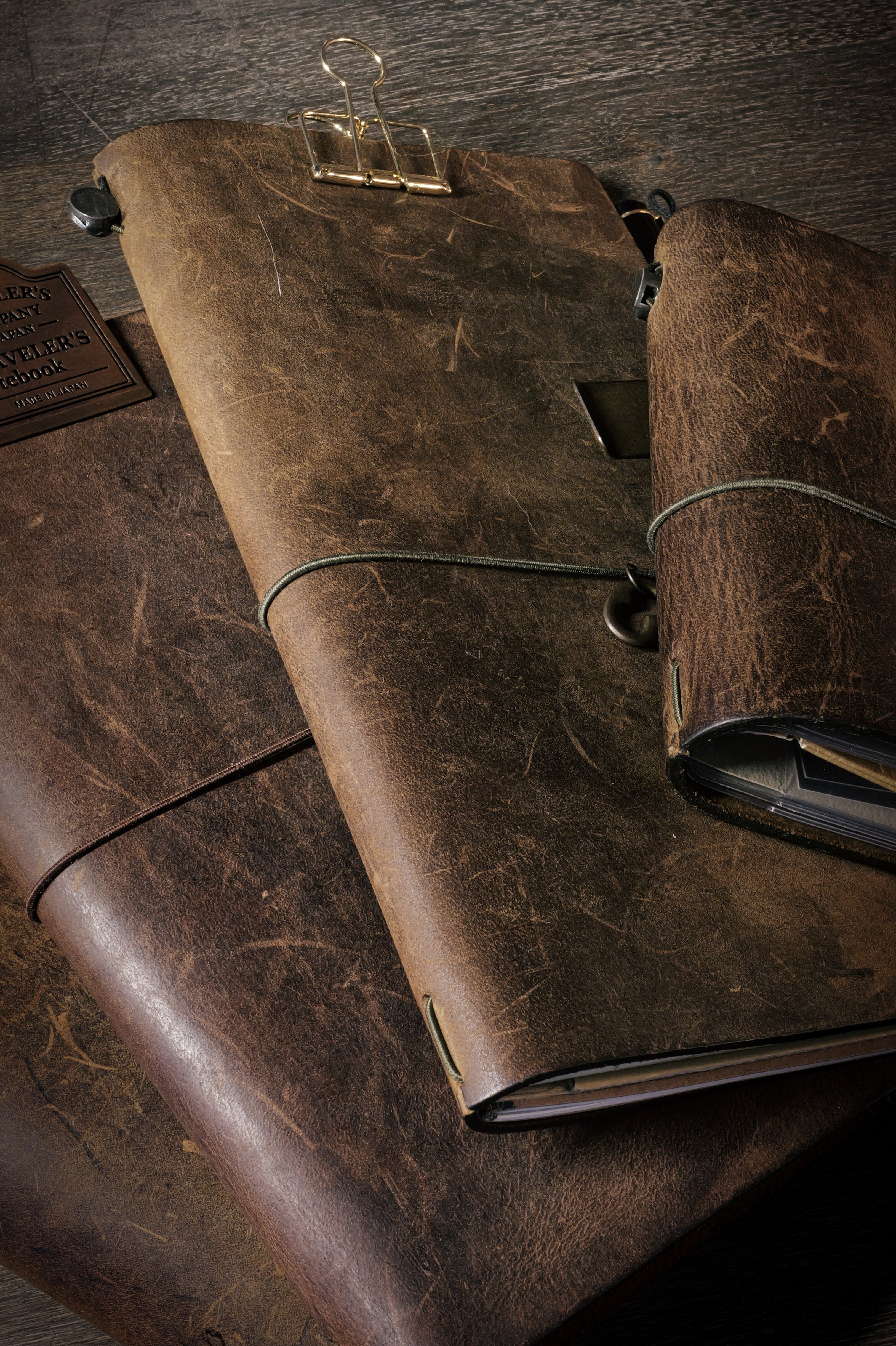 私のトラベラーズノートの使い方：革のお手入れ編｜Hideo Takehara