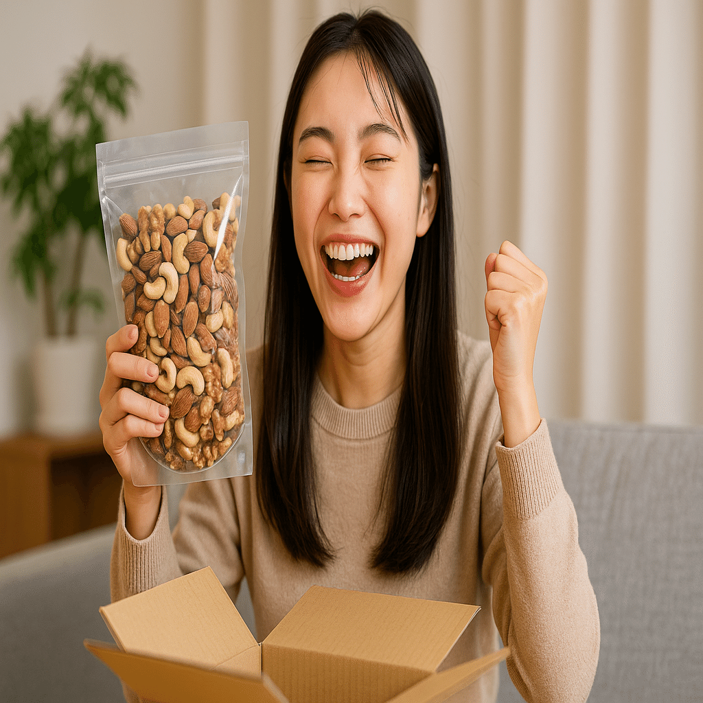 AIエージェントが、楽天で1kgミックスナッツを最安値で購入完了！ここ