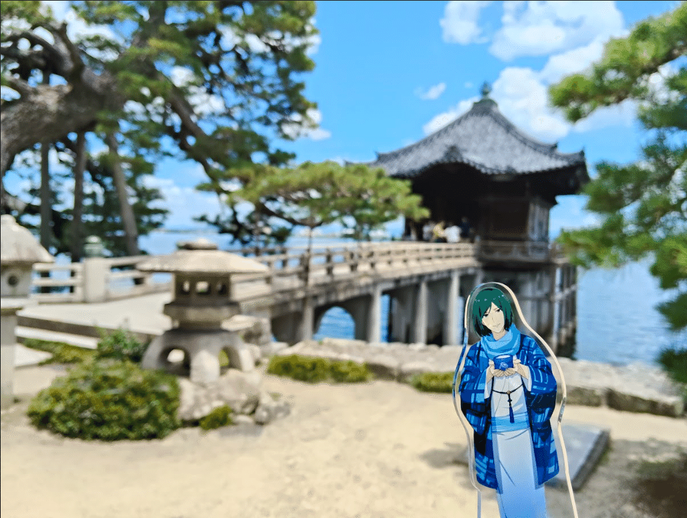 清澄九郎くんの撮影地である浮御堂へ訪れたいプロデューサーさんへの