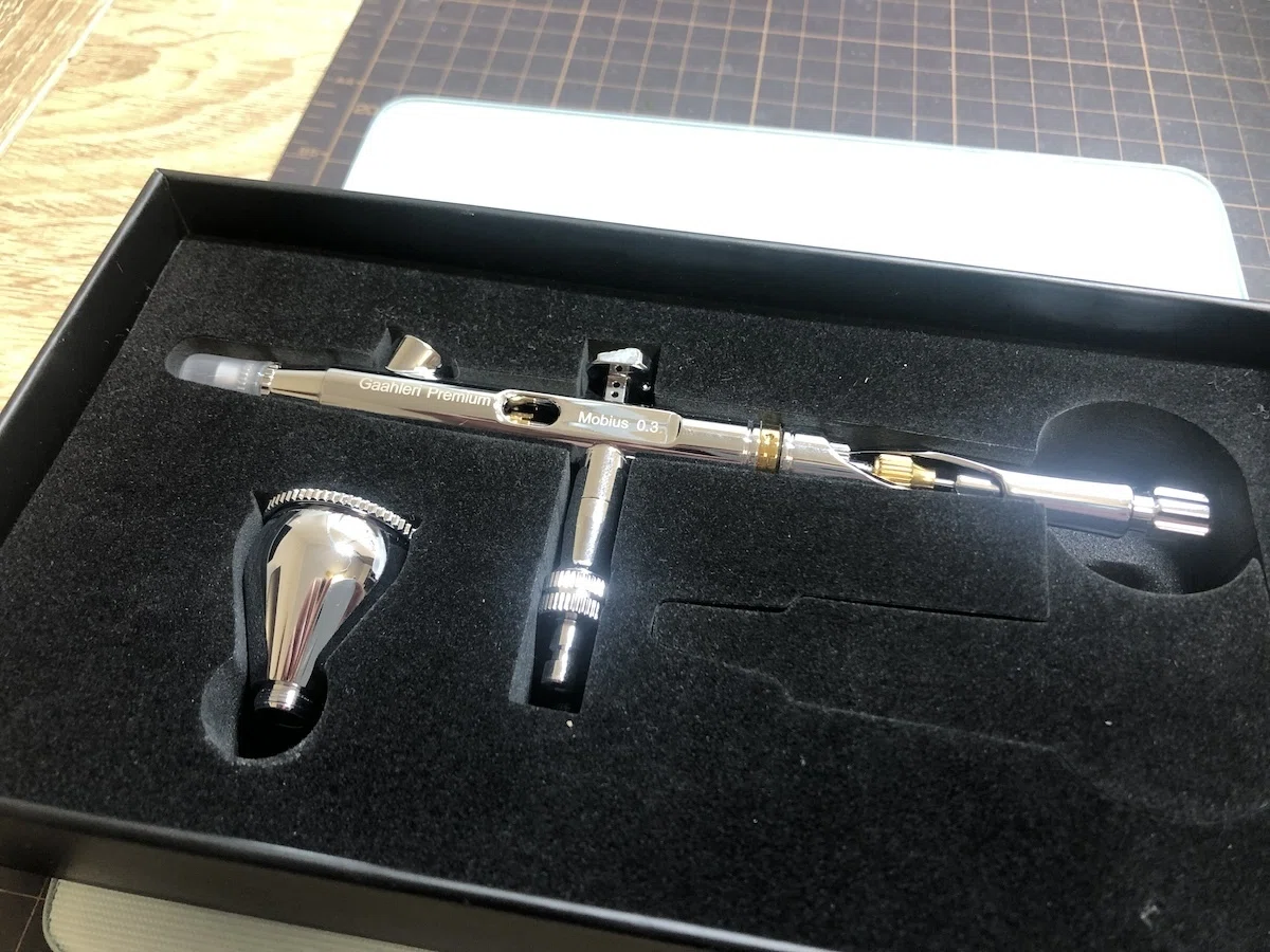 エアブラシ】 Gaahleri Premium Mobius 0.3mm を購入｜まつかさ模型工房