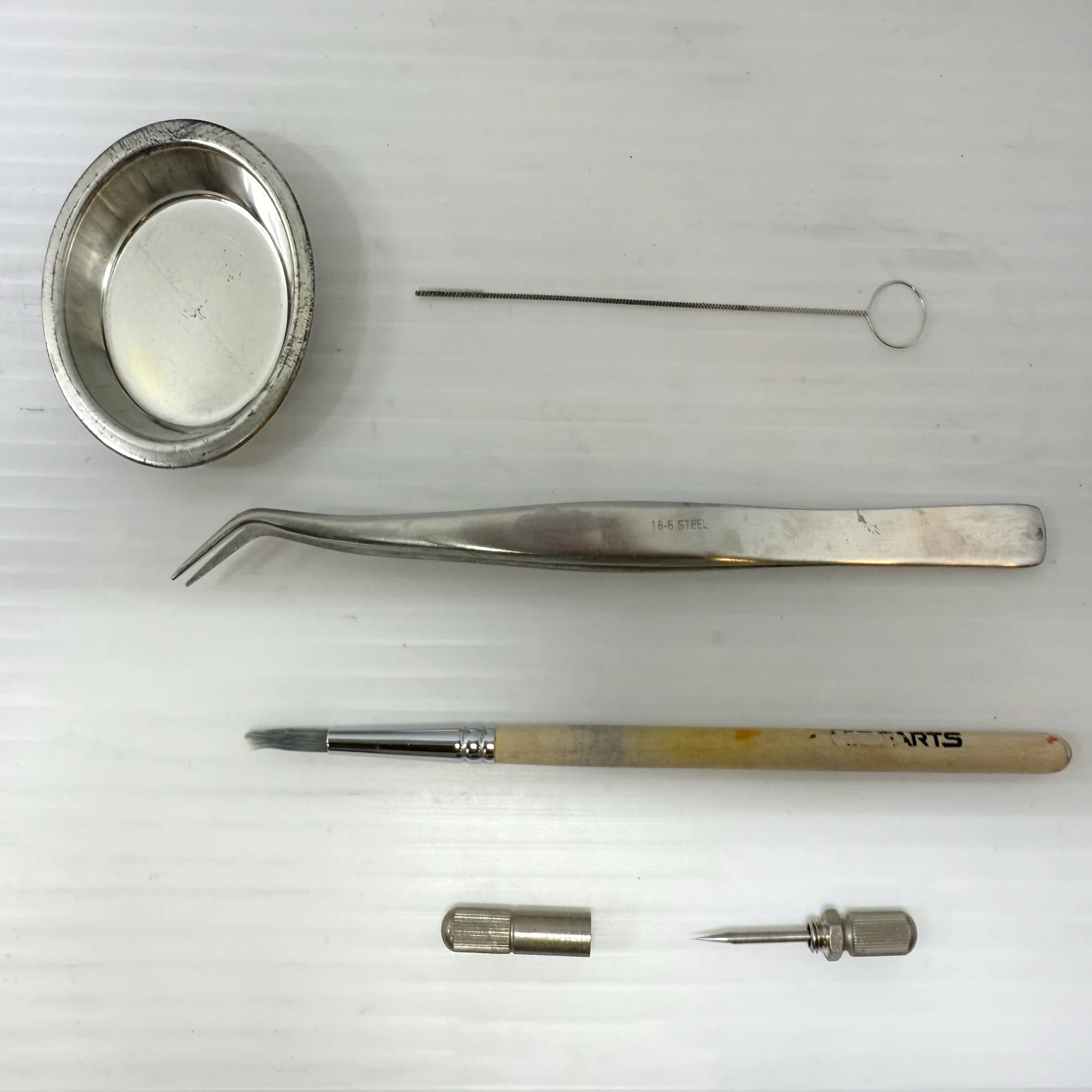 エアブラシ分解清掃（H&S社 Evolution）｜14_factory