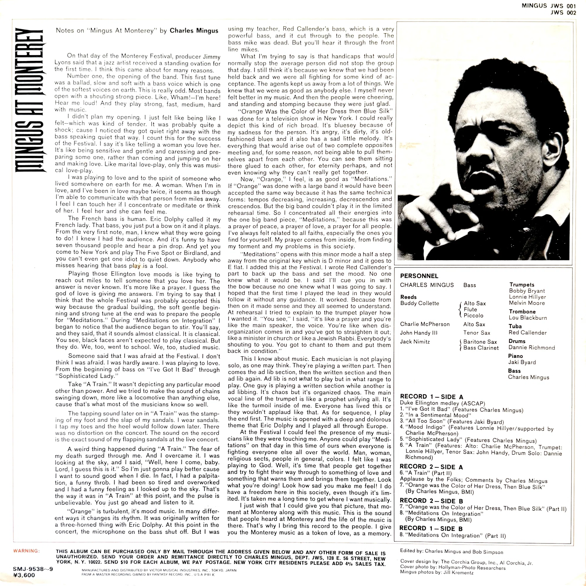 mingus orange was the color of her dress Orange Was the Color of Her Dress, then Blue Silk - Charles Mingus