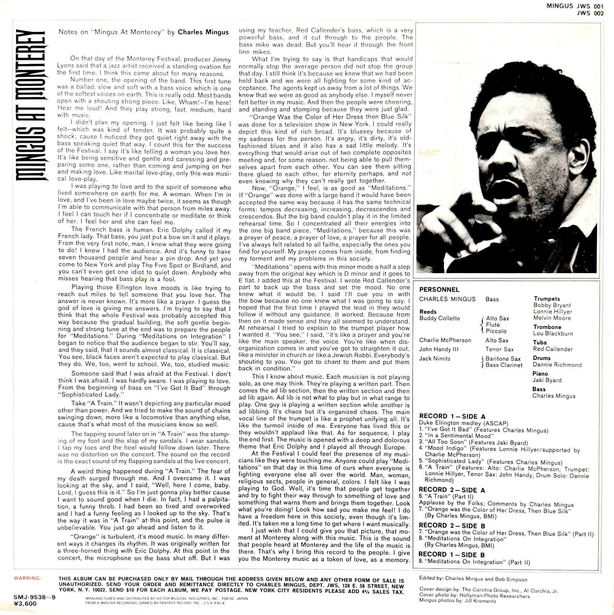 mingus orange was the color of her dress Orange Was the Color of Her Dress, then Blue Silk - Charles Mingus
