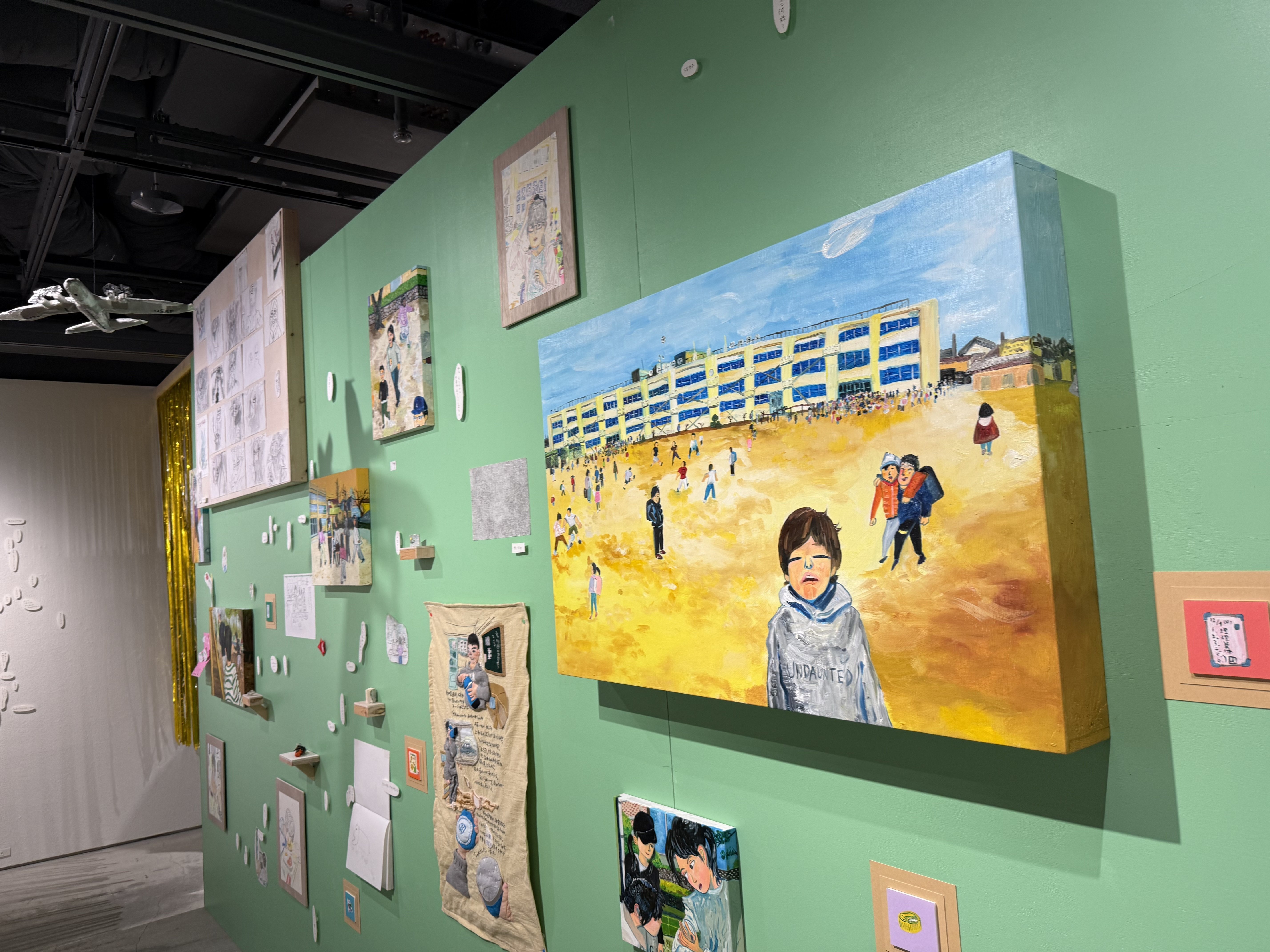 弓指 寛治 直筆彩色画 絵馬（ 大サイズ ） 弓指寛治 絵馬（大） | √K Contemporary