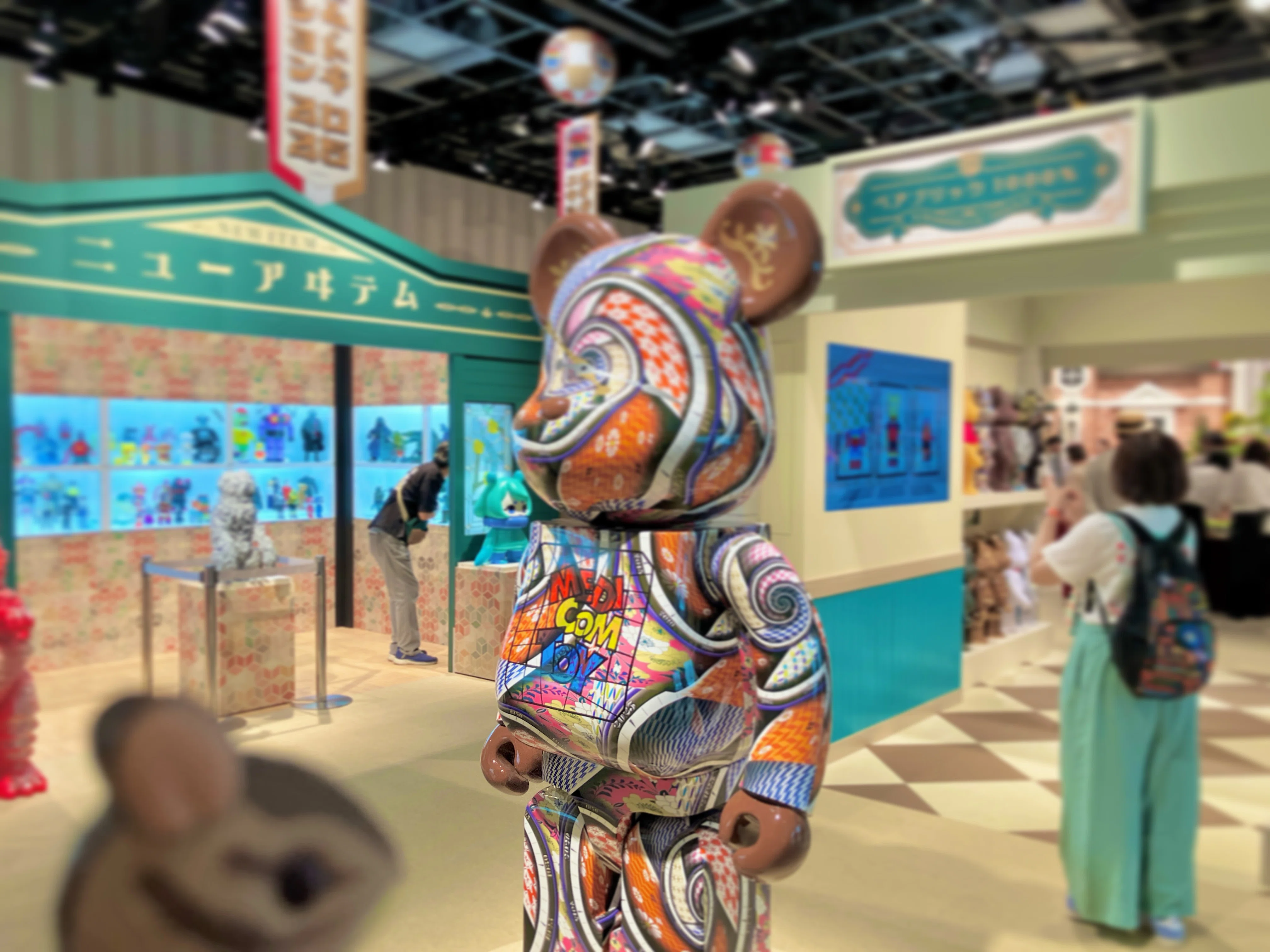 Exhibition] MEDICOM TOY EXHIBITION: Figures in a 100-year-old