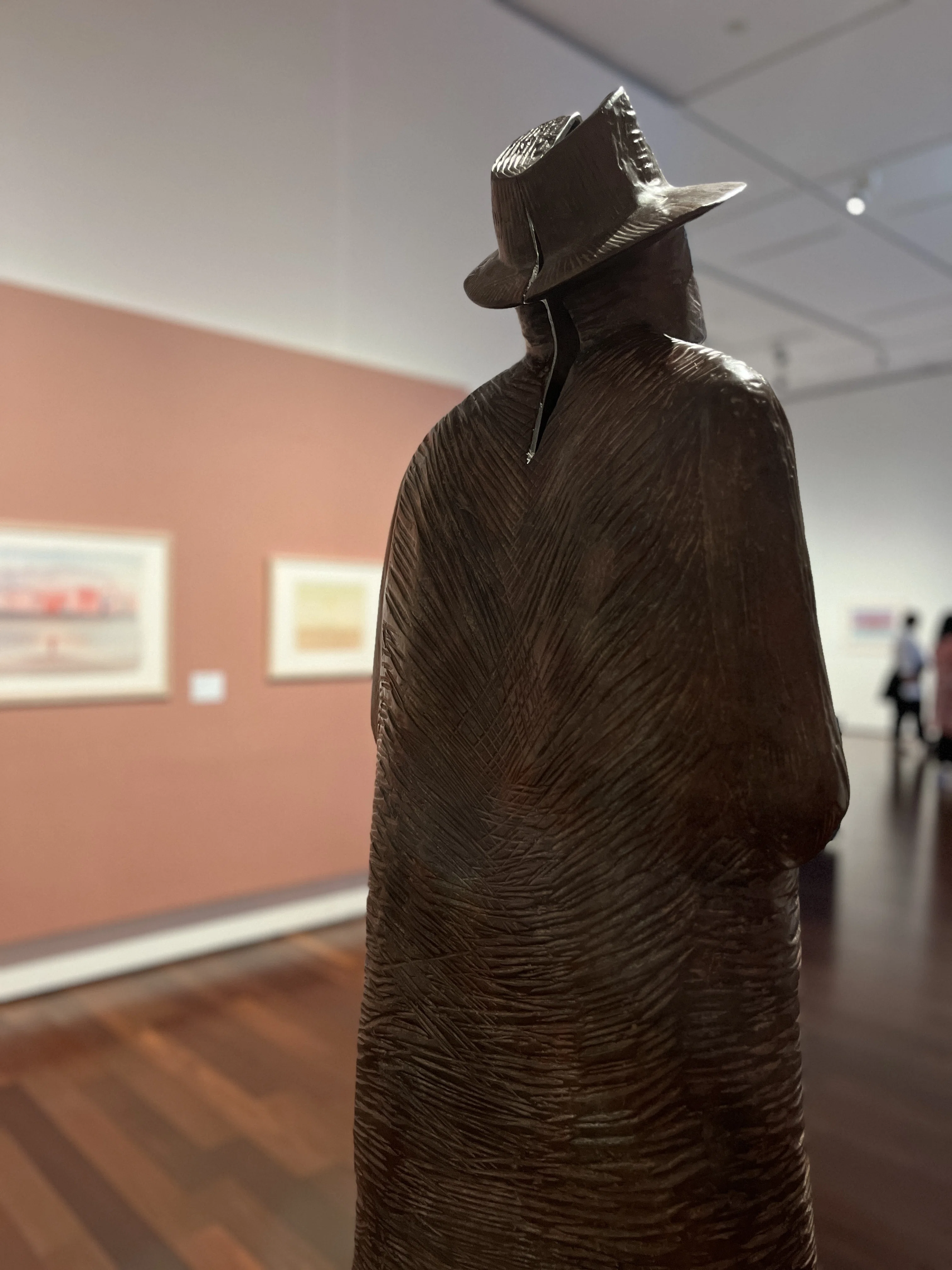 ブロンズ人物像 2体セット 現代アート オブジェ インテリア 作家作品 造形屋が鑑賞する、空想旅行案内人フォロンの立体作品｜造形屋よじげんくん