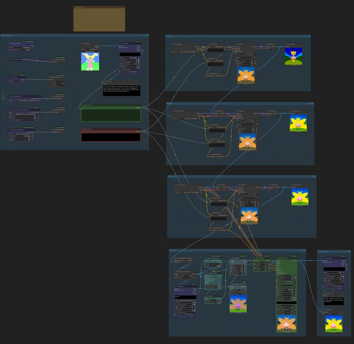 SDXL-Refiner-SDXL-Detailer_workflow