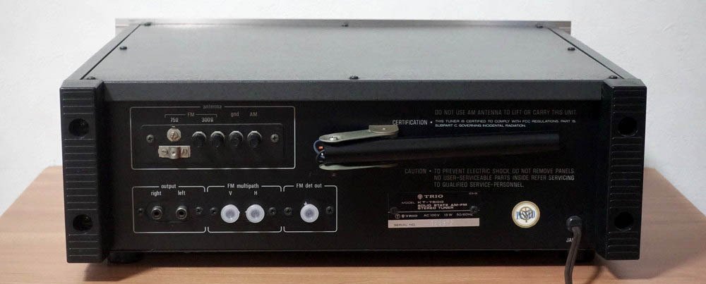 TRIO KT-7500 修理調整記録7｜BLUESS Laboratory