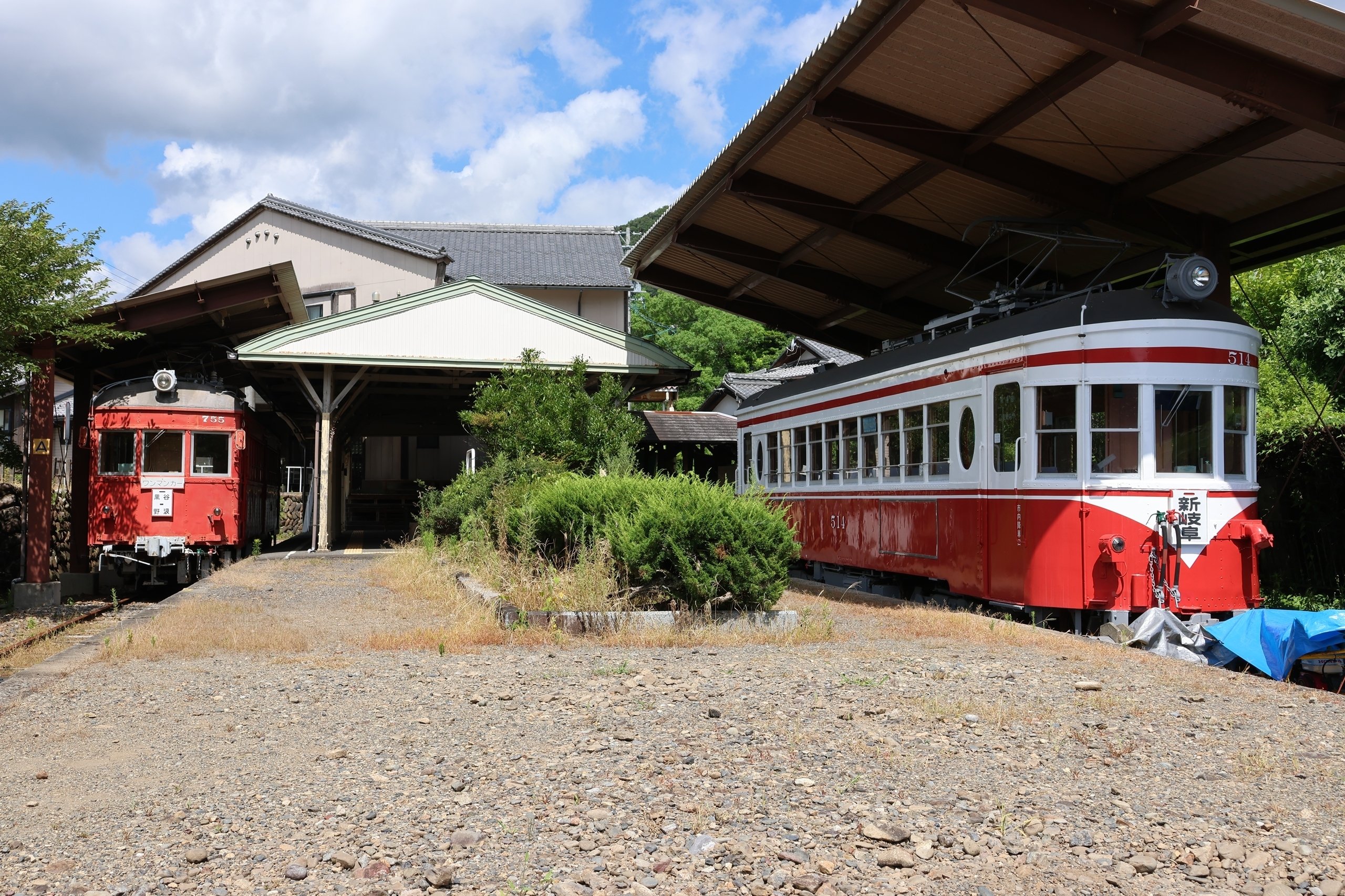 真夏の名鉄保存車めぐり｜えぬ