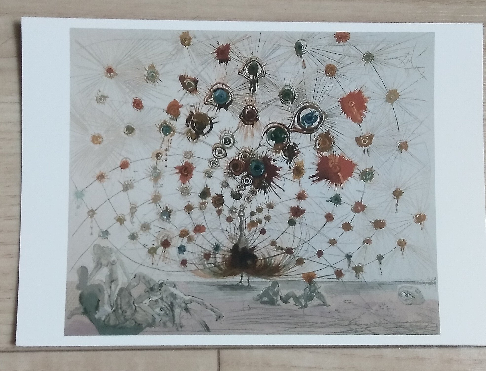 サルバドール・ダリ様2本 諸橋近代美術館、マイ絵葉書コレクションより。サルバドール
