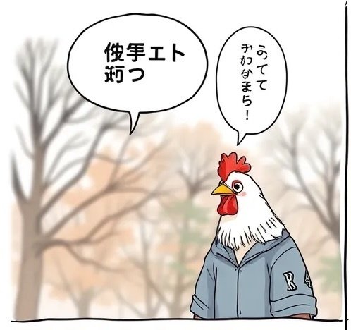 にわとり：「おはよう」と「コケッ」で始まる一日です｜ライトクラフト
