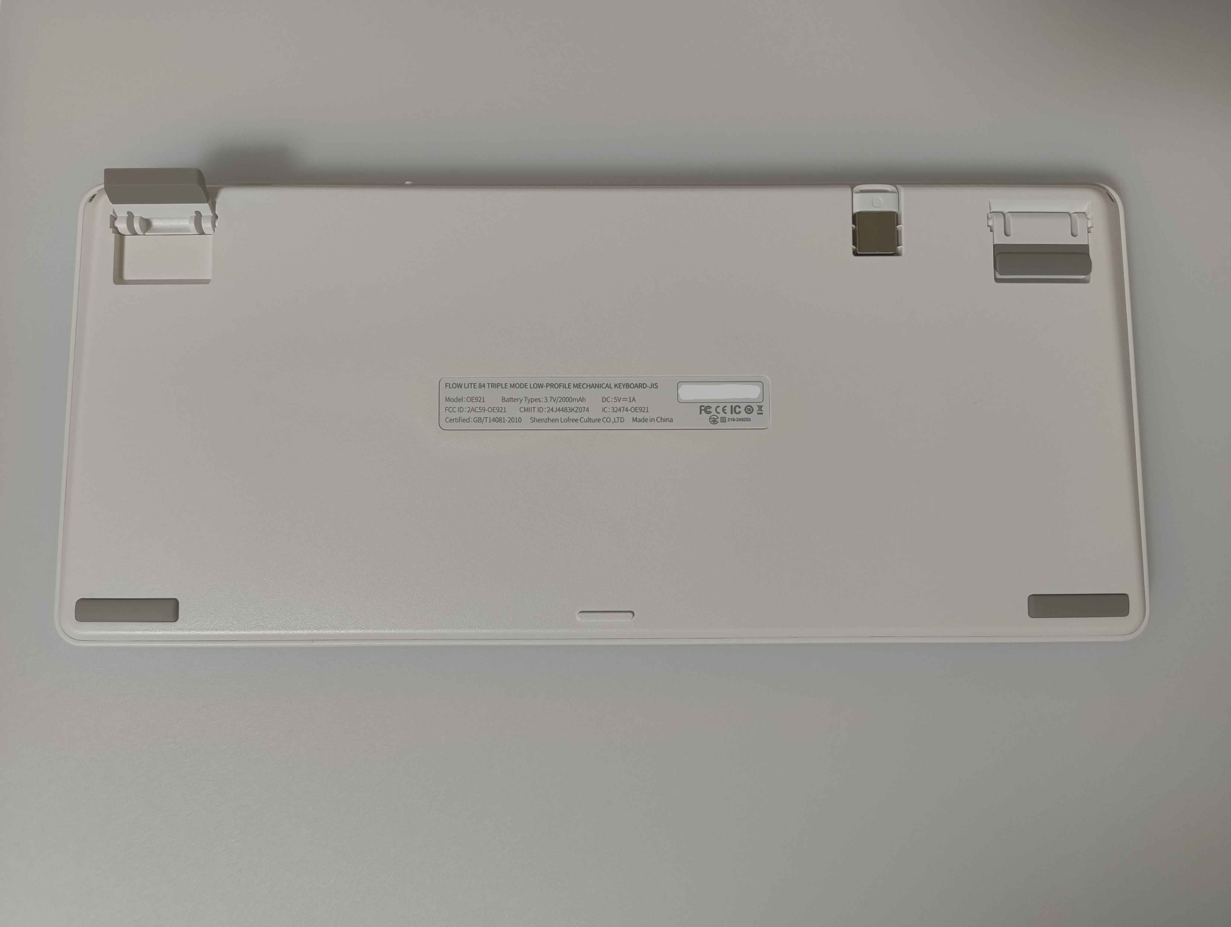 【新品/未開封】Lofree Flow Lite JIS配列　ホワイト Flow Lite 84 – Lofree Japan