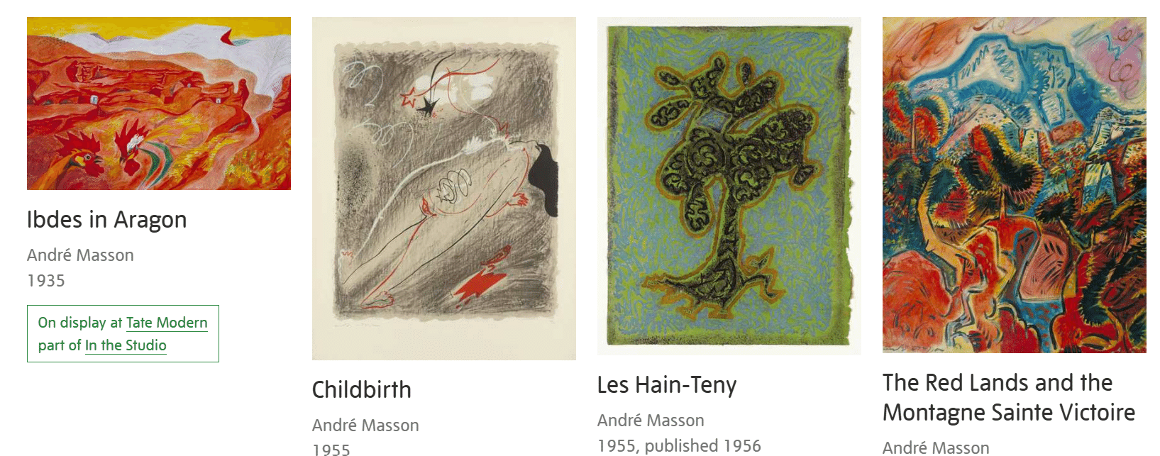 アンドレ・マッソン 自動記述｜art_memo