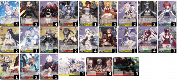 ヴァイス WGP2025に向けて アズールレーン8宝 ＋ 8電源/7