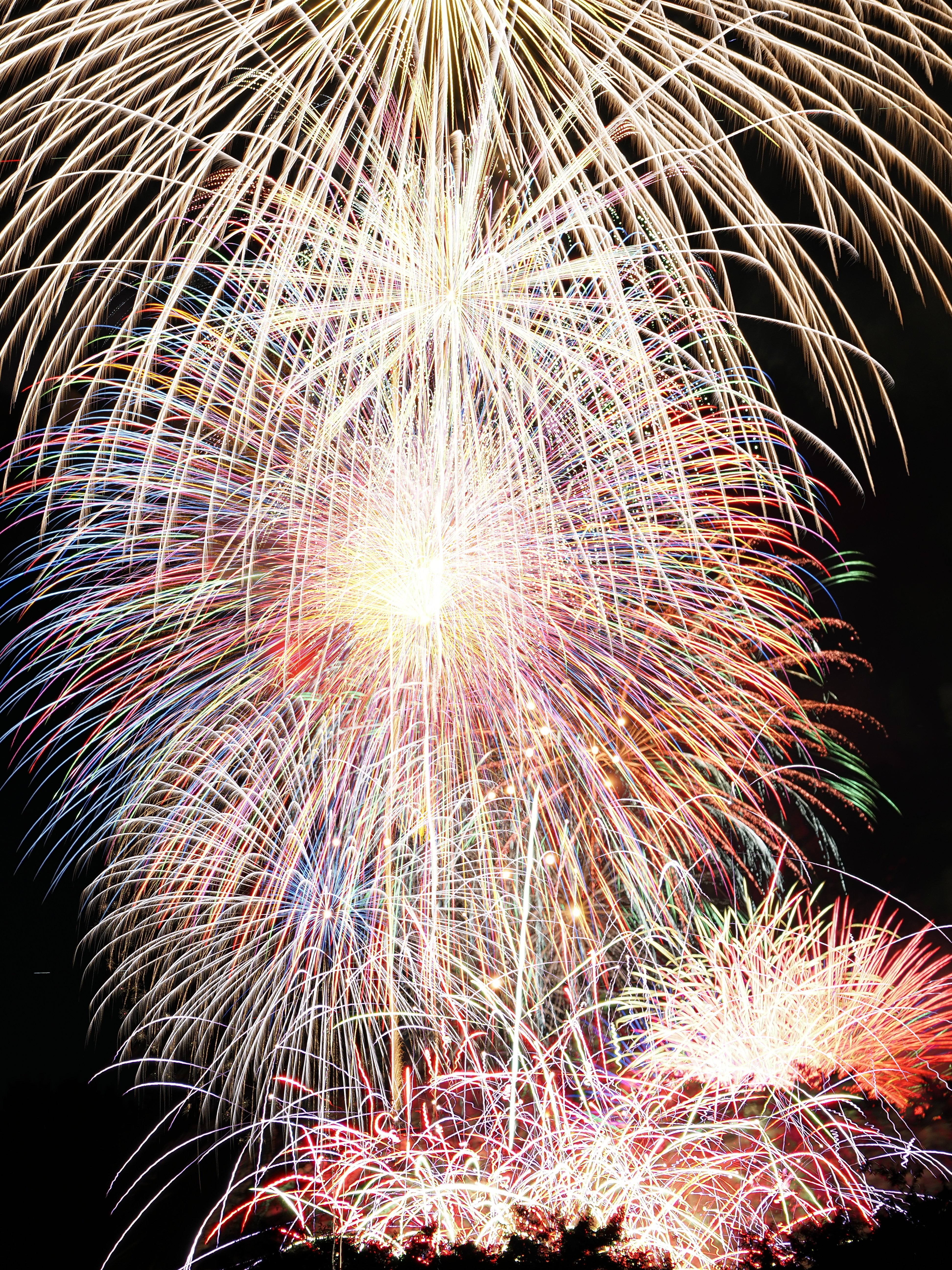 花火写真⑧ Nikon Z 8で撮影した8K60P Raw動画から切り出した、きほく燈籠祭