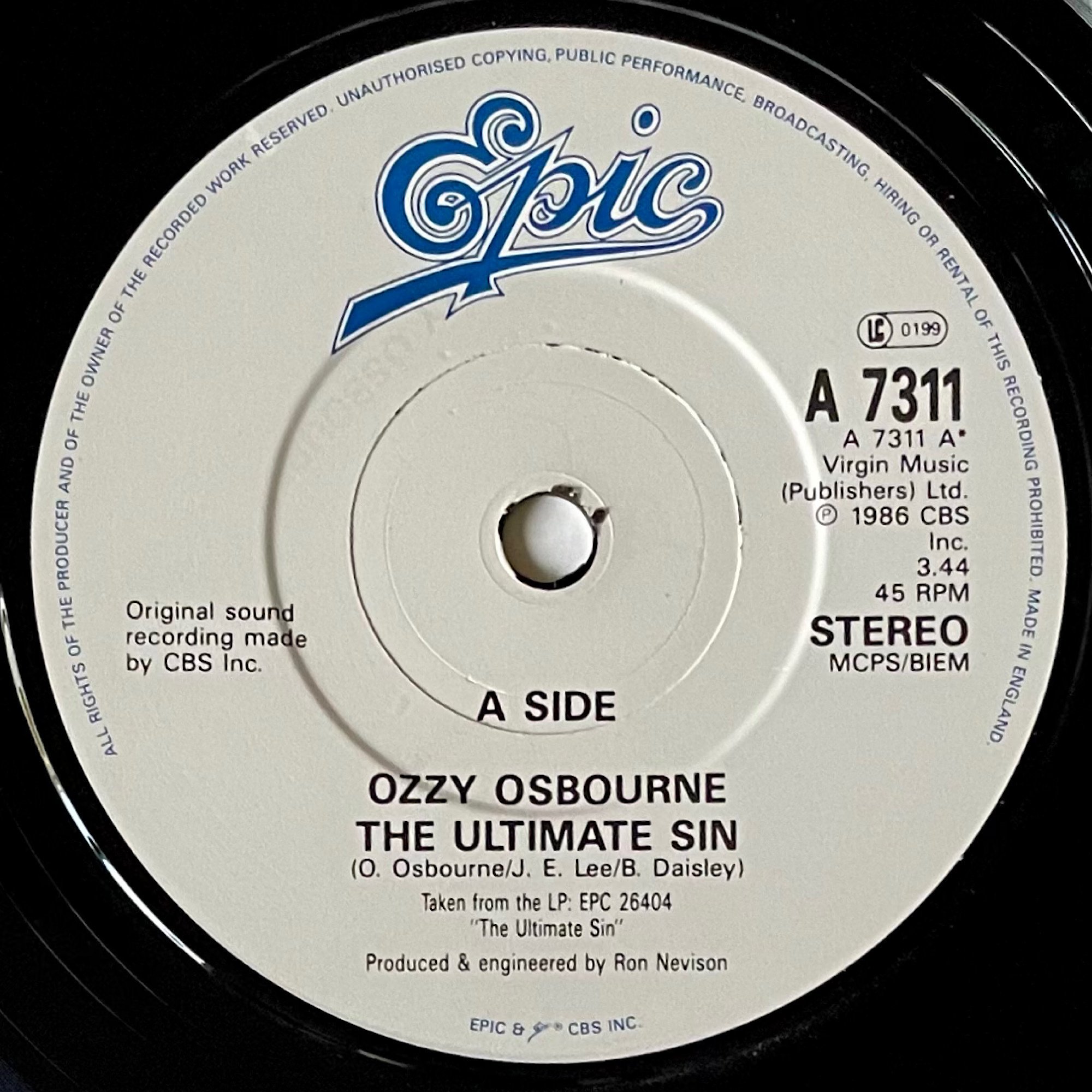 ありがとう OZZY！ ～オジー・オズボーン死去｜五辺宏明