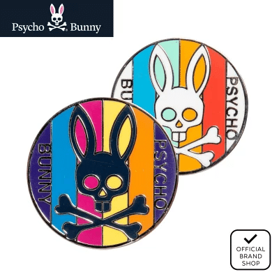 新品・未使用 Psycho Bunny（サイコバニー） スカルウサギカフリンクス Psycho Bunny／サイコバニー】ウサギで髑髏なニクいヤツ!?──『💀ど