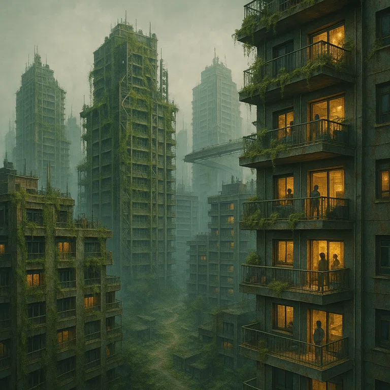荒廃した世界観。どこまでの画像が生成可能か少し試す。|1214【フォロバ100%】
