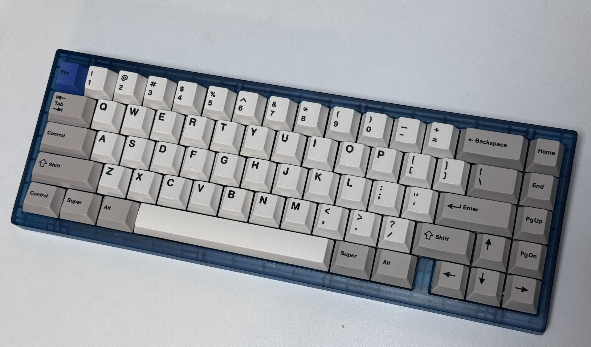 CannonKeys Leviatan R1 HHKB Grey 自作キーボード CannonKeys Leviatan R1 HHKB Grey 自作キーボード