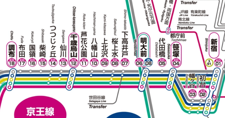 ②京王電鉄　停車駅のご案内 ◎京王線各駅停車の旅◎ 柴崎・国領・布田の各駅を歩く｜TakashiKATO